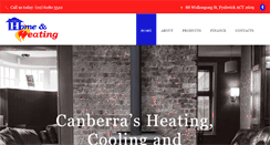 Desktop Screenshot of homeheating.com.au