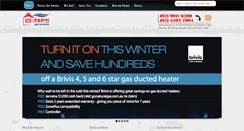 Desktop Screenshot of homeheating.net.au